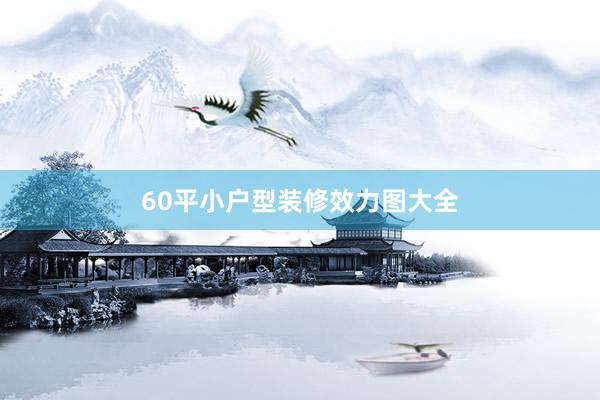 60平小户型装修效力图大全